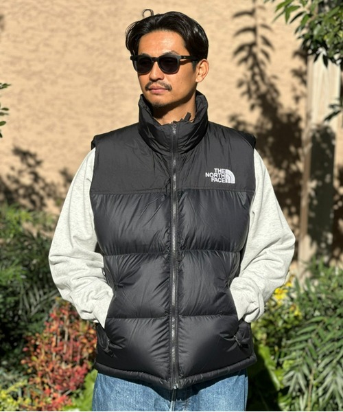 THE NORTH FACE(ザノースフェイス)の「【THE NORTH FACE】Nuptse Vest(ダウンベスト・メンズ・ブラック/グレー・X-LARGE/LARGE/MEDIUM)」の2枚目の写真