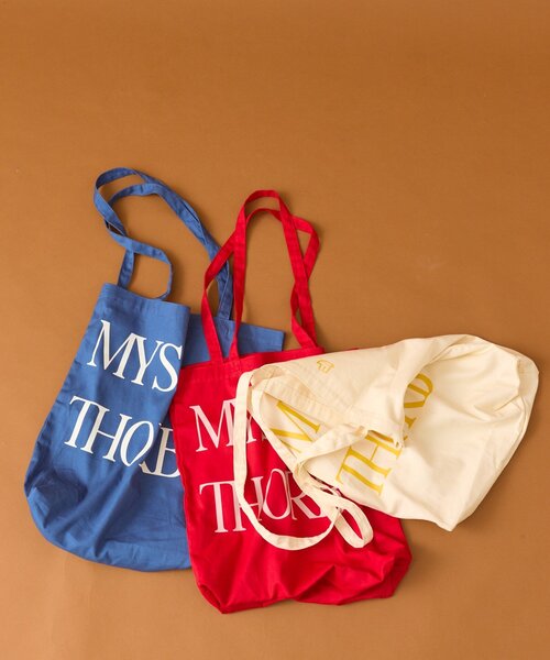 mystic(ミスティック)の「MYSトートBAG(トートバッグ・レディース・レッド/ブルー/アイボリー・ONE SIZE)」の9枚目の写真