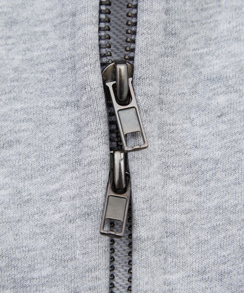 improves（インプローブス）の「ノースリーブ 裏毛スウェット ジップパーカー（ベスト・メンズ・杢グレー/ブラック・MEDIUM/LARGE）」の16枚目の写真