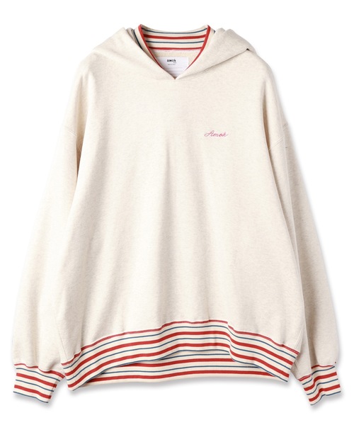 amok(アモク)の「NECKCLOTH SWEATSHIRT(パーカー・メンズ・グレー/ホワイト・L/M/S)」の12枚目の写真