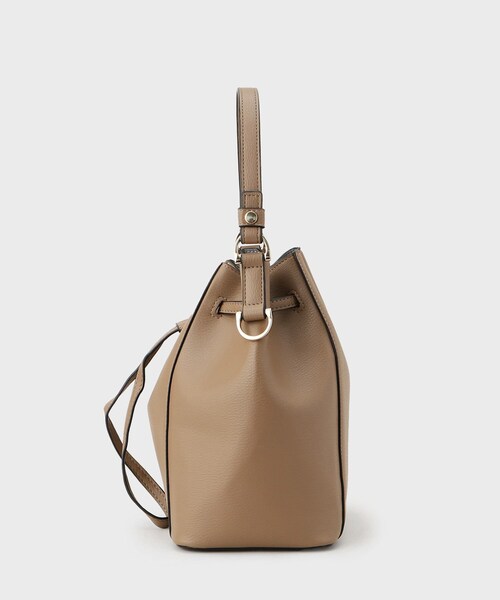 THE SHOP TK （ザ ショップ ティーケー ）の「巾着2WAYショルダーバッグ（ショルダーバッグ・レディース・ブラック/ブラウン系/ワインレッド・00）」の16枚目の写真