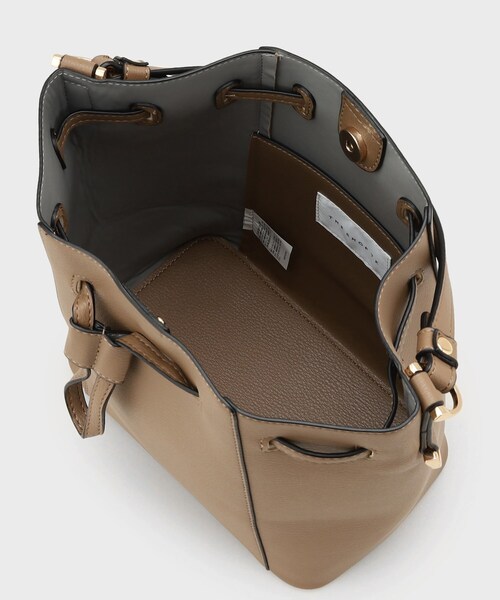 THE SHOP TK （ザ ショップ ティーケー ）の「巾着2WAYショルダーバッグ（ショルダーバッグ・レディース・ブラック/ブラウン系/ワインレッド・00）」の21枚目の写真