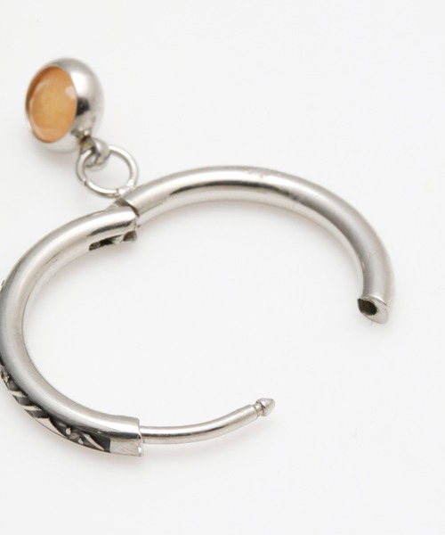 チャイハネ（チャイハネ）の「【チャイハネ】ユニテールMEN'Sピアス（ピアス（両耳用）・メンズ・パープル/ターコイズブルー/イエロー系その他・FREE）」の4枚目の写真