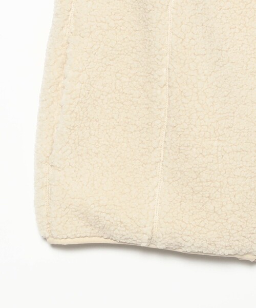 B:MING by BEAMS（ビーミングバイビームス）の「ボア ベスト（ベスト・レディース・ホワイト系その他5/ブラウン系その他4・SMALL/MEDIUM）」の6枚目の写真