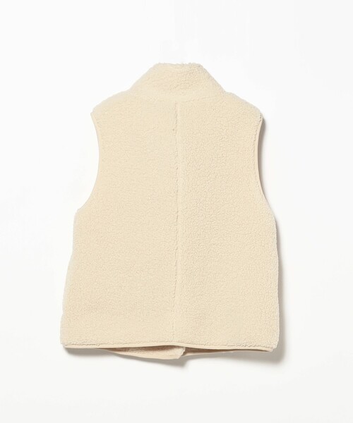 B:MING by BEAMS（ビーミングバイビームス）の「ボア ベスト（ベスト・レディース・ホワイト系その他5/ブラウン系その他4・SMALL/MEDIUM）」の8枚目の写真
