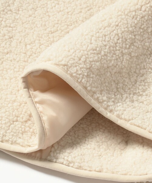 B:MING by BEAMS（ビーミングバイビームス）の「ボア ベスト（ベスト・レディース・ホワイト系その他5/ブラウン系その他4・SMALL/MEDIUM）」の9枚目の写真