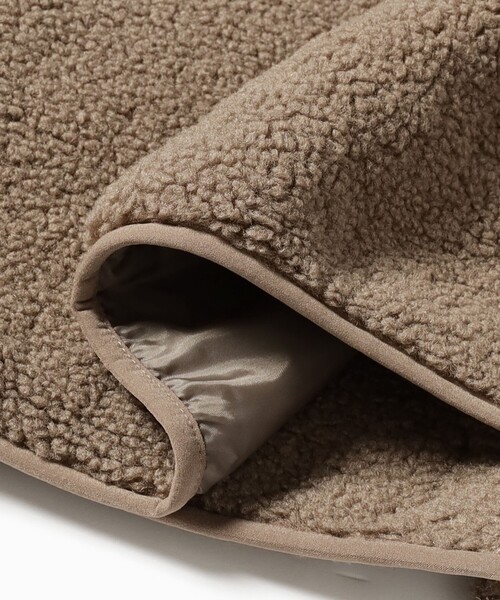 B:MING by BEAMS（ビーミングバイビームス）の「ボア ベスト（ベスト・レディース・ホワイト系その他5/ブラウン系その他4・SMALL/MEDIUM）」の13枚目の写真