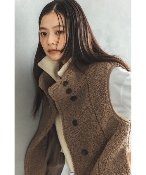 セール】ボア ベスト（ベスト）｜B:MING by BEAMS（ビーミングバイ