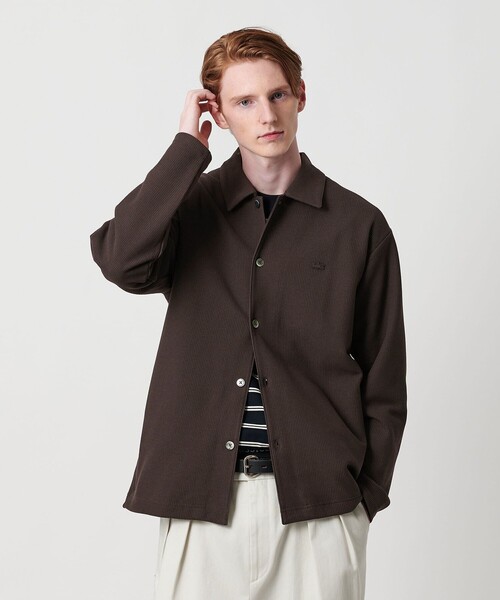 LACOSTE for BEAUTY&YOUTH＞ワントーン シャツジャケット