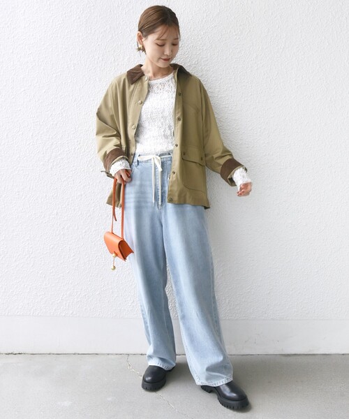 セール】〈洗濯機可能〉テント シルエット ワーク ジャケット（その他