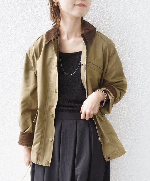 洗濯機可能〉テント シルエット ワーク ジャケット（その他アウター