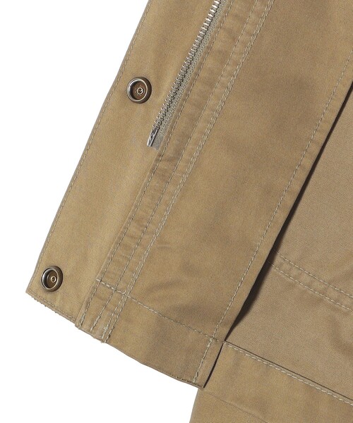SHIPS(シップス)の「〈洗濯機可能〉テント シルエット ワーク ジャケット(その他アウター・レディース・ライトブラウン/ナチュラル・ONE SIZE)」の10枚目の写真