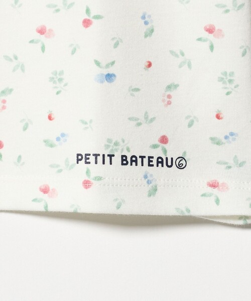 PETIT BATEAU（プチバトー）の「【別注】＜PETIT BATEAU for 6＞SHORT SLEEVE T-SHIRT/Tシャツ（Tシャツ/カットソー・レディース・ホワイト/ネイビー/その他1/ケリーグリーン・FREE）」の10枚目の写真