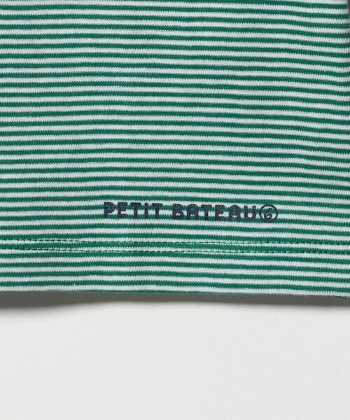 PETIT BATEAU（プチバトー）の「【別注】＜PETIT BATEAU for 6＞SHORT SLEEVE T-SHIRT/Tシャツ（Tシャツ/カットソー・レディース・ホワイト/ネイビー/その他1/ケリーグリーン・FREE）」の16枚目の写真
