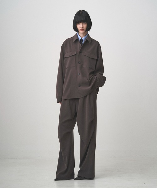 Juha(ユハ)の「SOFT SHELL JACKET(ブルゾン・メンズ・ブラック/チャコールグレー・3/4)」の7枚目の写真