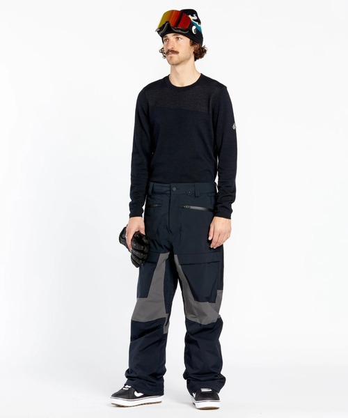 VOLCOM(ボルコム)の「【VOLCOM/ボルコム】 Mens Rnge Stretch Gore-Tex Pants /ゴアテックススキースノーボードパンツ(その他パンツ・メンズ・レッド/ブラック・MEDIUM/LARGE)」の2枚目の写真