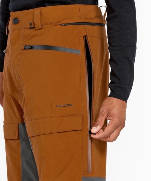 VOLCOM(ボルコム)の「【VOLCOM/ボルコム】 Mens Rnge Stretch Gore-Tex Pants /ゴアテックススキースノーボードパンツ(その他パンツ・メンズ・レッド/ブラック・MEDIUM/LARGE)」の3枚目の写真