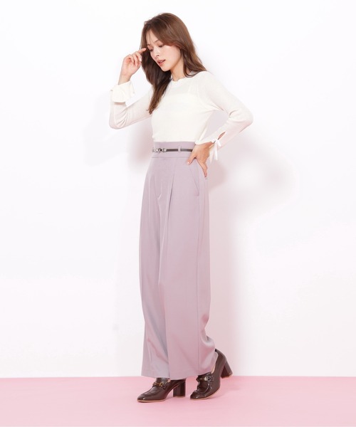 JILL by JILL STUART(ジルバイジルスチュアート)の「◇スパンコールコンパクトリブニット(ニット/セーター・レディース・ホワイト/グリーン/ブラック・FREE)」の21枚目の写真