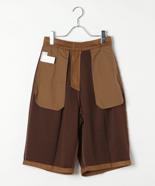 LEPSIM（レプシィム）の「スエードハーフパンツ　581629（その他パンツ・レディース・キャメル/ブラック・FREE）」の4枚目の写真
