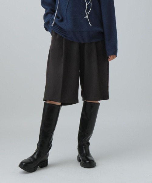 LEPSIM（レプシィム）の「スエードハーフパンツ　581629（その他パンツ・レディース・キャメル/ブラック・FREE）」の20枚目の写真