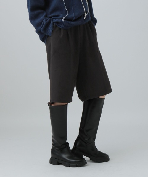 LEPSIM（レプシィム）の「スエードハーフパンツ　581629（その他パンツ・レディース・キャメル/ブラック・FREE）」の21枚目の写真