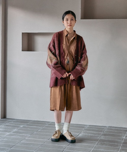 LEPSIM（レプシィム）の「スエードハーフパンツ　581629（その他パンツ・レディース・キャメル/ブラック・FREE）」の17枚目の写真