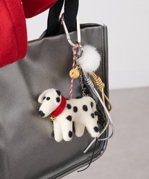 cache cache（カシュ カシュ）の「【cache cache】羊毛フェルトアニマルチャーム（キーホルダー・レディース）」