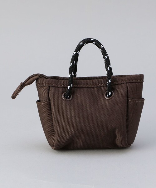 coen(コーエン)の「【新色追加】coen(コーエン) ロゴ ポリキャンバストートバッグチャーム XS(キーホルダー・レディース・ブラック/グレー/ダークブラウン・FREE)」の11枚目の写真