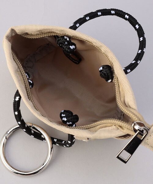 coen(コーエン)の「【新色追加】coen(コーエン) ロゴ ポリキャンバストートバッグチャーム XS(キーホルダー・レディース・ブラック/グレー/ダークブラウン・FREE)」の20枚目の写真