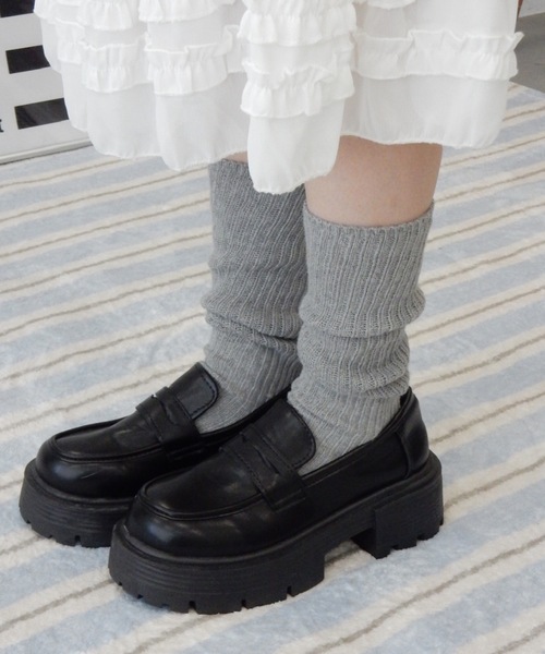 Birthday room（バースデイルーム）の「厚底ローファー/platform loafers（ローファー・レディース・ブラウン/ブラック・SMALL/MEDIUM/LARGE）」の5枚目の写真