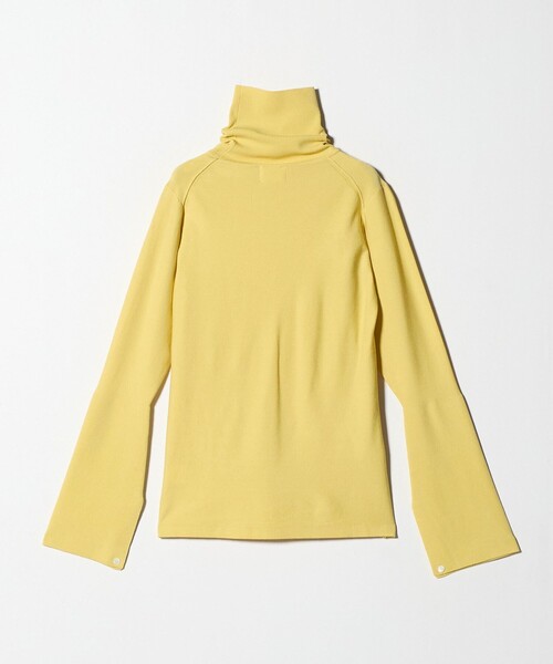 WRAPINKNOT(ラッピンノット)の「<WRAPINKNOT>リブ タートル ニット(ニット/セーター・レディース・オフホワイト/イエロー・0)」の3枚目の写真