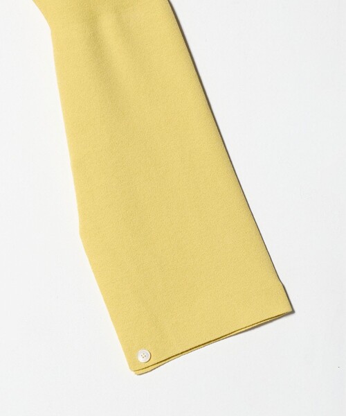 WRAPINKNOT(ラッピンノット)の「<WRAPINKNOT>リブ タートル ニット(ニット/セーター・レディース・オフホワイト/イエロー・0)」の5枚目の写真