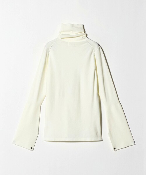 WRAPINKNOT(ラッピンノット)の「<WRAPINKNOT>リブ タートル ニット(ニット/セーター・レディース・オフホワイト/イエロー・0)」の7枚目の写真