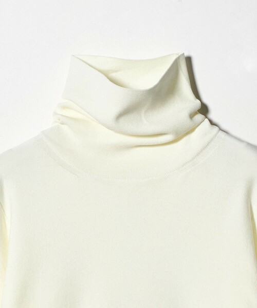 WRAPINKNOT(ラッピンノット)の「<WRAPINKNOT>リブ タートル ニット(ニット/セーター・レディース・オフホワイト/イエロー・0)」の8枚目の写真