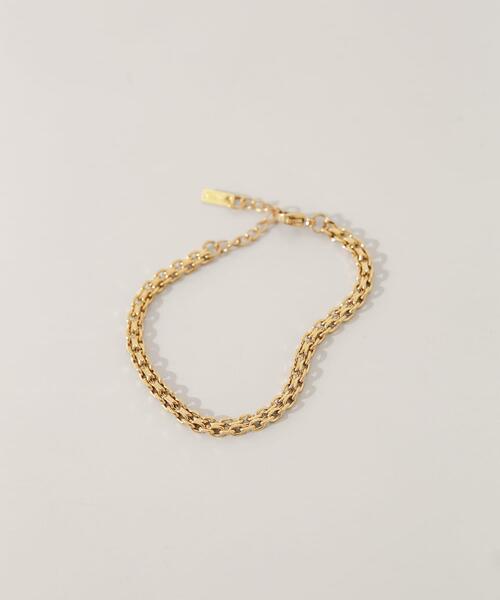 SMELLY（スメリー）の「ステンレスリンクチェーンブレスレット（ブレスレット・レディース・ゴールド・-）」の10枚目の写真