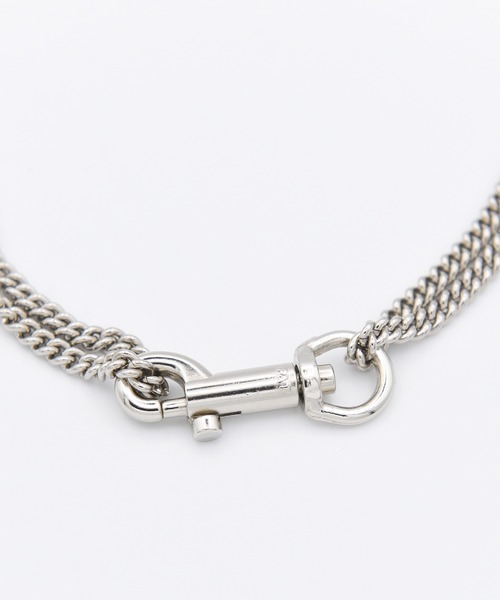 MILKBOY（ミルクボーイ）の「ダブルチェーンネックレス（ネックレス・メンズ・A・FREE）」の3枚目の写真