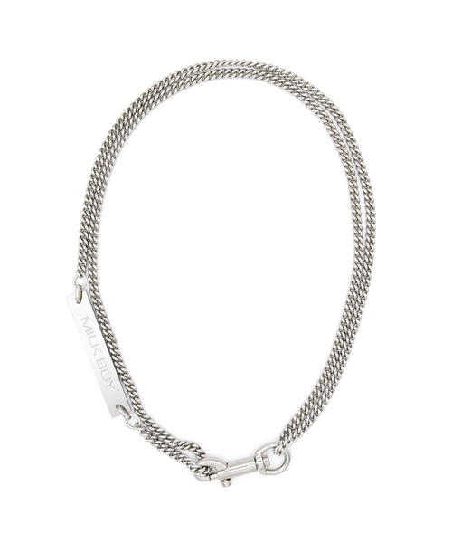 MILKBOY（ミルクボーイ）の「ダブルチェーンネックレス（ネックレス・メンズ・A・FREE）」の6枚目の写真