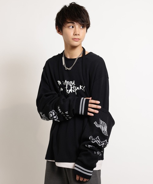 MILKBOY（ミルクボーイ）の「ダブルチェーンネックレス（ネックレス・メンズ・A・FREE）」の5枚目の写真