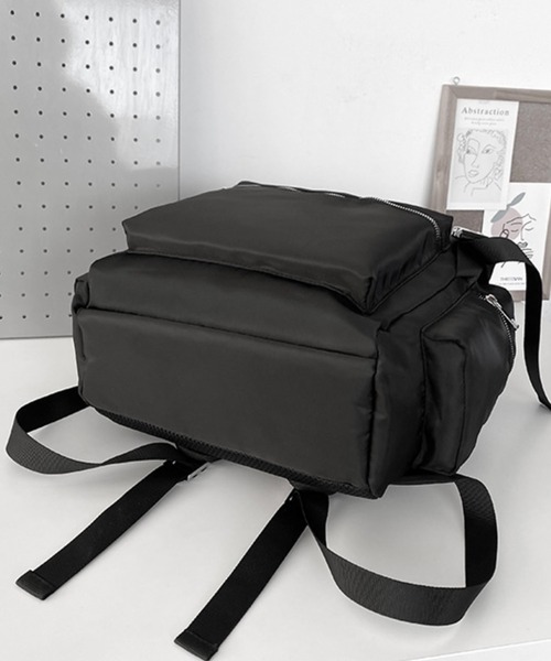 WESTBOY(ウエストボーイ)の「アーバンユーティリティバックパック WO25W2BG03【WB ORIGINALS】【2025AW】(バックパック/リュック・メンズ・ブラック・FREE)」の14枚目の写真