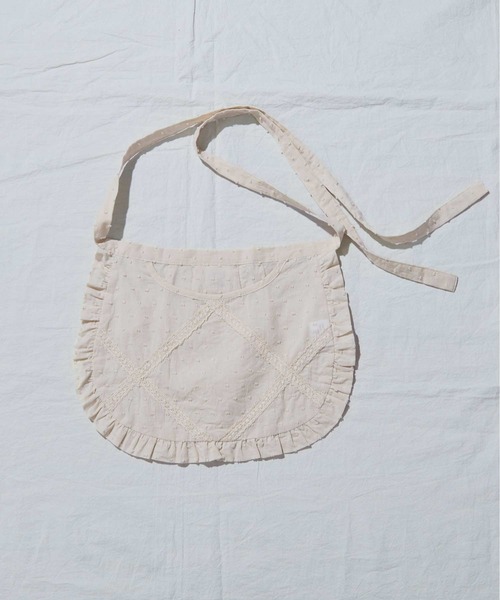 fig London(フィグロンドン)の「_Minmin bag(ショルダーバッグ・レディース・アイボリー/ブラック・FREE)」の2枚目の写真