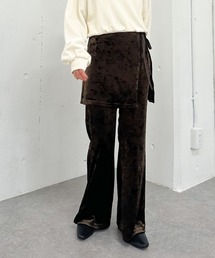 archives | ベロアレイヤードスカート付きパンツ(その他パンツ)