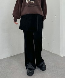 archives | ベロアレイヤードスカート付きパンツ(その他パンツ)