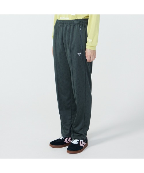 hummel(ヒュンメル)の「hummel/ヒュンメル HMP ジャガードトラックパンツ(その他パンツ・メンズ・グリーン/ネイビー/カーキ・S/M/L/XL)」の2枚目の写真