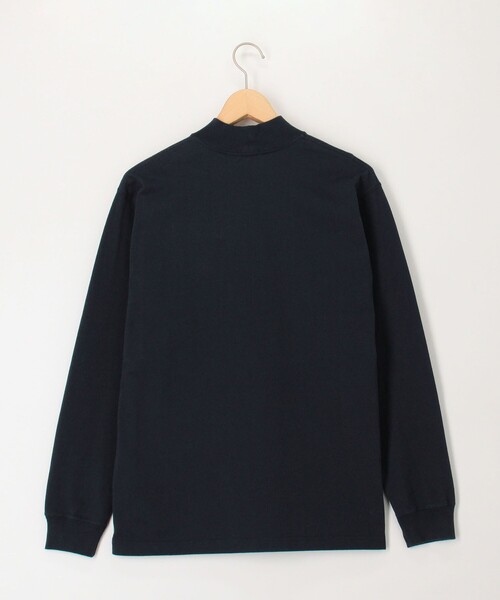 NOLLEY'S LIGHT（ノーリーズライト）の「モックネック　ロンＴ（Tシャツ/カットソー・メンズ・ホワイト/ライトグレー/ネイビー・M/L）」の7枚目の写真