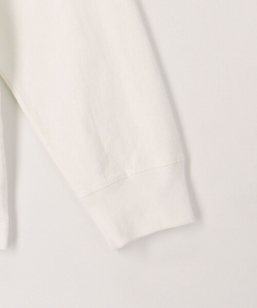 NOLLEY'S LIGHT（ノーリーズライト）の「モックネック　ロンＴ（Tシャツ/カットソー・メンズ・ホワイト/ライトグレー/ネイビー・M/L）」の8枚目の写真