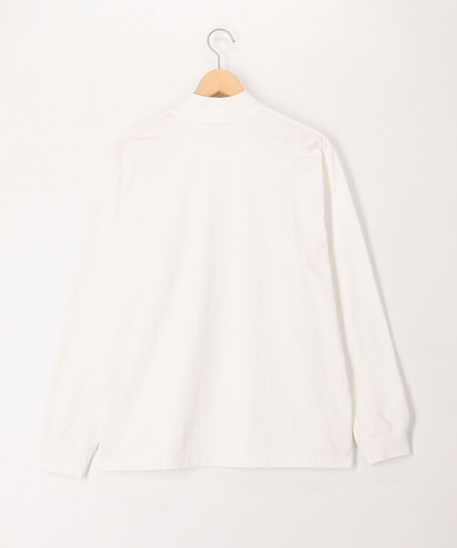 NOLLEY'S LIGHT（ノーリーズライト）の「モックネック　ロンＴ（Tシャツ/カットソー・メンズ・ホワイト/ライトグレー/ネイビー・M/L）」の11枚目の写真