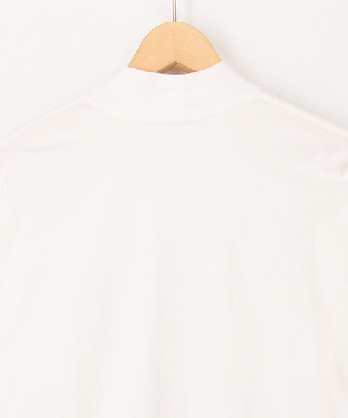 NOLLEY'S LIGHT（ノーリーズライト）の「モックネック　ロンＴ（Tシャツ/カットソー・メンズ・ホワイト/ライトグレー/ネイビー・M/L）」の5枚目の写真