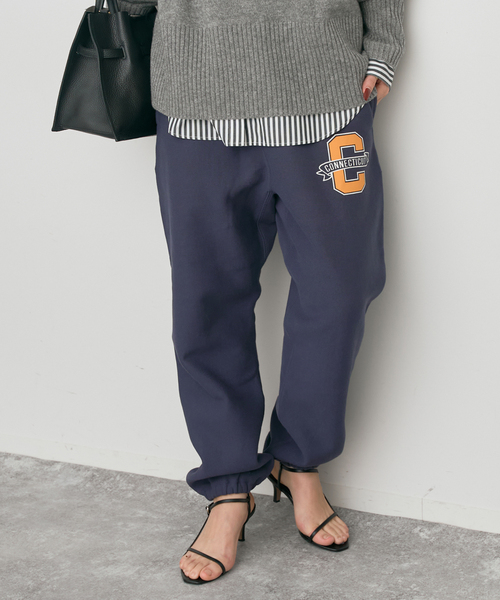 Spick & Span（スピックアンドスパン）の「Champion/チャンピオン REVERSE WEAVE スウェットパンツ（スウェットパンツ・レディース・グレー/ネイビー・MEDIUM）」の11枚目の写真