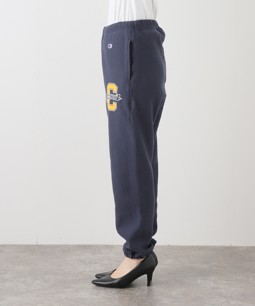 Spick & Span（スピックアンドスパン）の「Champion/チャンピオン REVERSE WEAVE スウェットパンツ（スウェットパンツ・レディース・グレー/ネイビー・MEDIUM）」の17枚目の写真