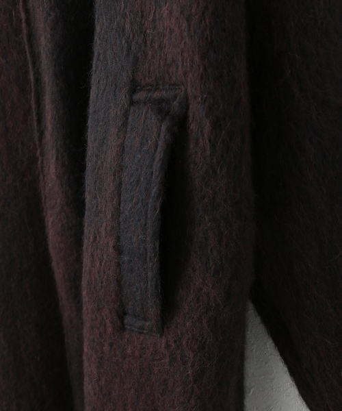 SEEALL(シーオール)の「【SEEALL/シーオール】 BALCOLLAR COAT:コート(その他アウター・レディース・ブラウン・MEDIUM)」の7枚目の写真
